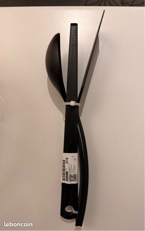 Ikea- Gnarp 3-Piece Kitchen Utensil Set, Black