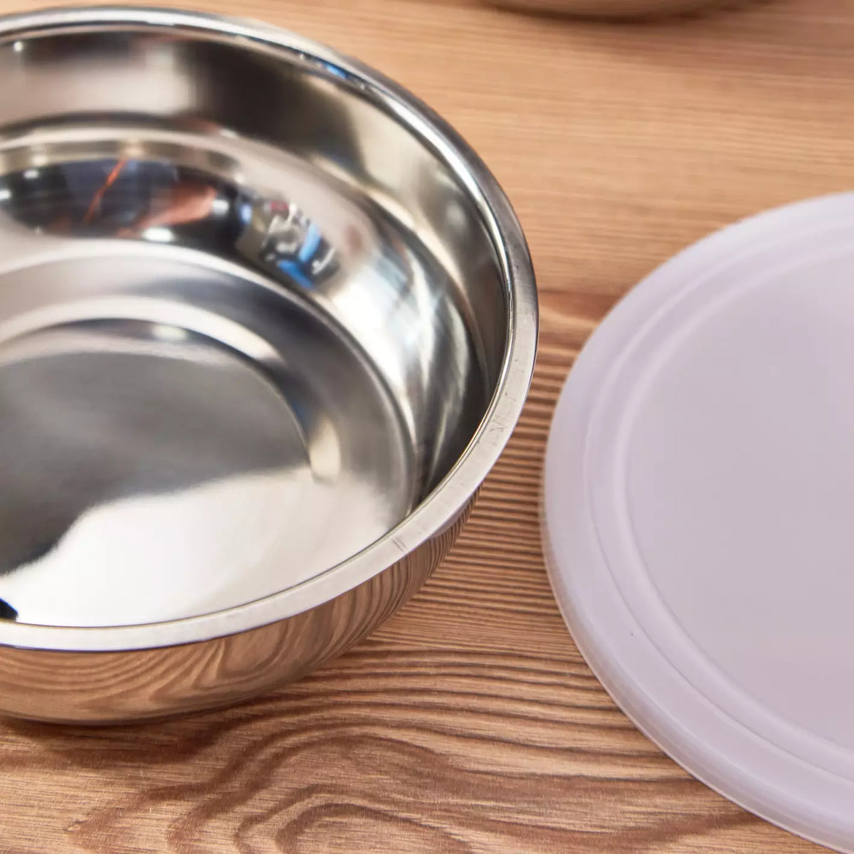 Homecenter Essential 5-Piece Stainless Steel Food Container Set with Airtight Lids
