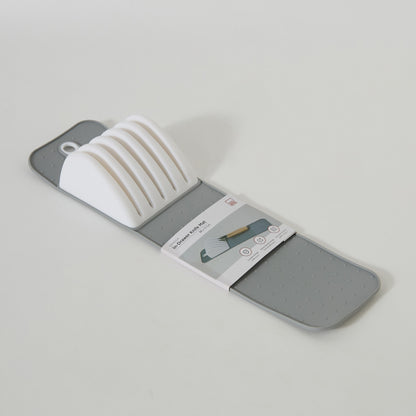 Homebox Silicone Knife Organizer Mat – Non-Slip In-Drawer Knife Holder & Protector