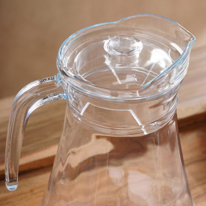Panhome Essentials 7-Piece Clear Glass Drinkware Set