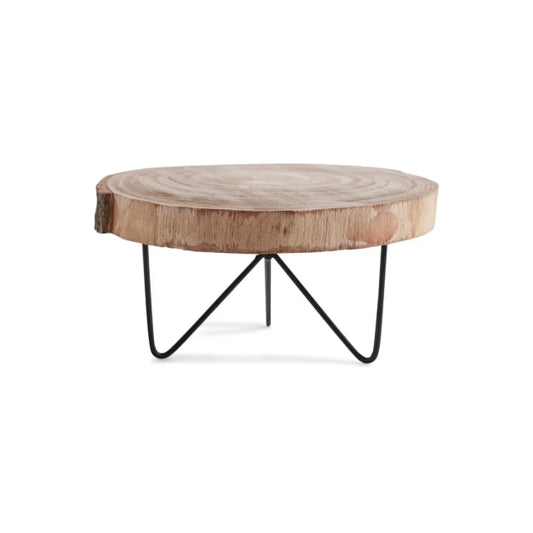 Panhome Wooden Decorative Stand (25x25x11 cm)