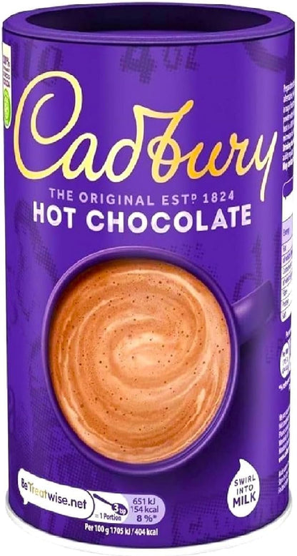 Cadbury Original Drinking Hot Chocolate Powder (500g)