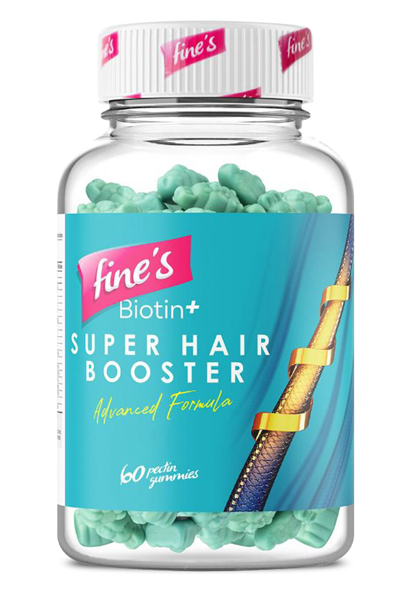 Fine's Biotin Super Hair Booster Gummies – Advanced Hair, Skin & Nails Formula