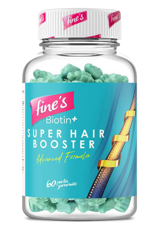 Fine's Biotin Super Hair Booster Gummies – Advanced Hair, Skin & Nails Formula