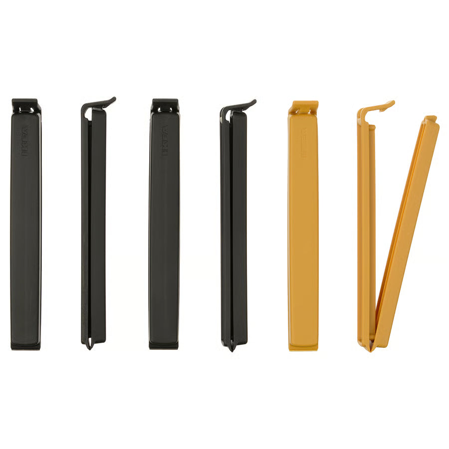 IKEA BEVARA Sealing Clips – Reusable Airtight Bag Clips for Pantry & Freezer