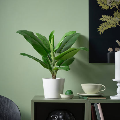 IKEA -Artificial potted plant, indoor/outdoor Banana tree, 4 ¾ "