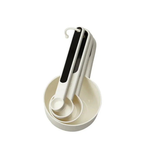 IKEA STÄM 4-Piece Measuring Cups Set – BPA-Free Plastic Metric & Spoon Measuring Set