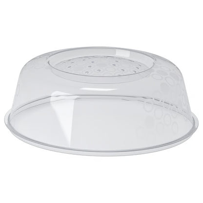IKEA PRICKIG Microwave Lid – Anti-Splatter Plate Cover with Steam Vents (BPA-Free, 26 cm)