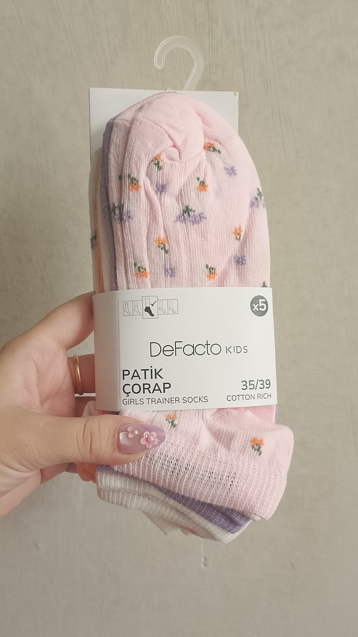 Defacto girls trainers set 35/39