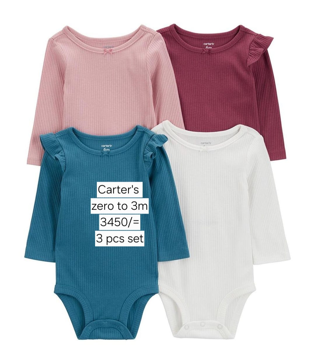 Carter's 0-1m 4pc set