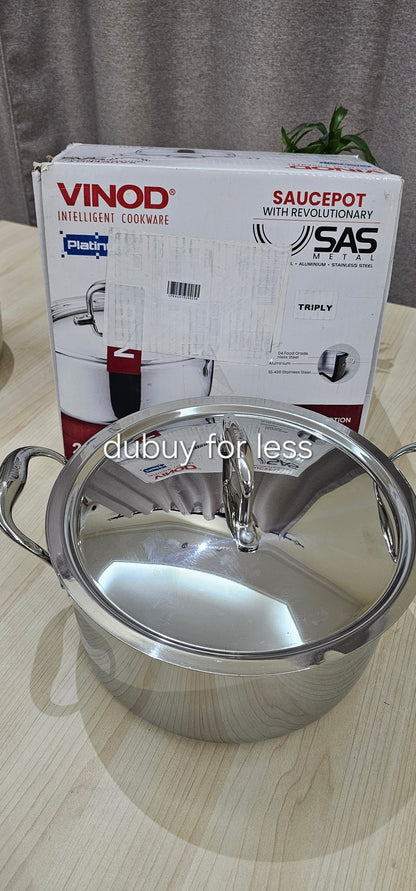 Vinod stsinless steel pot