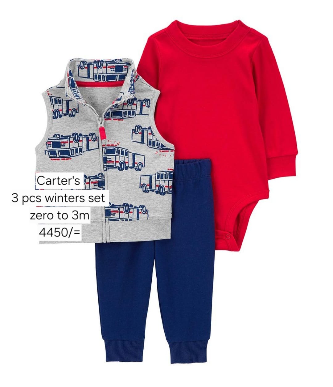 Carter's 0-3m 3pc set