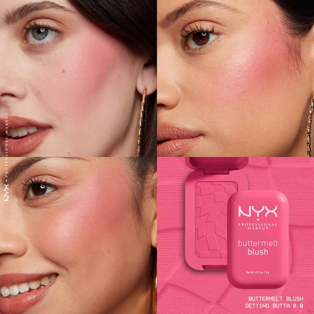 Nyx-Buttermelt Blush 08 Getting Butta