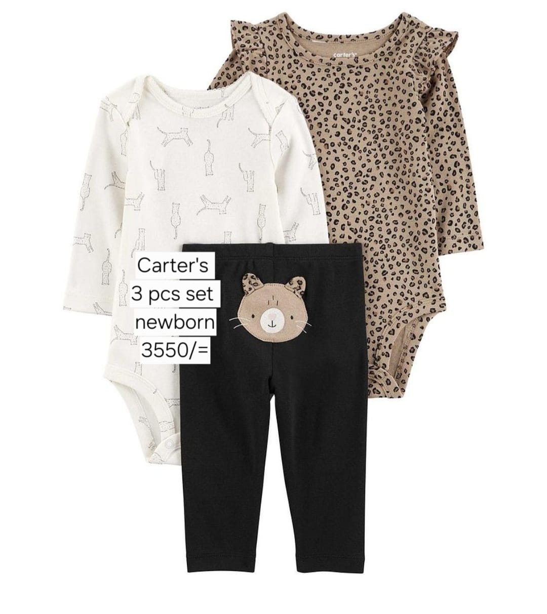 Carter's newborn 3pc set