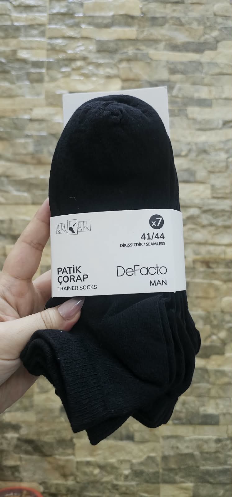 Defacto man socks 41/44