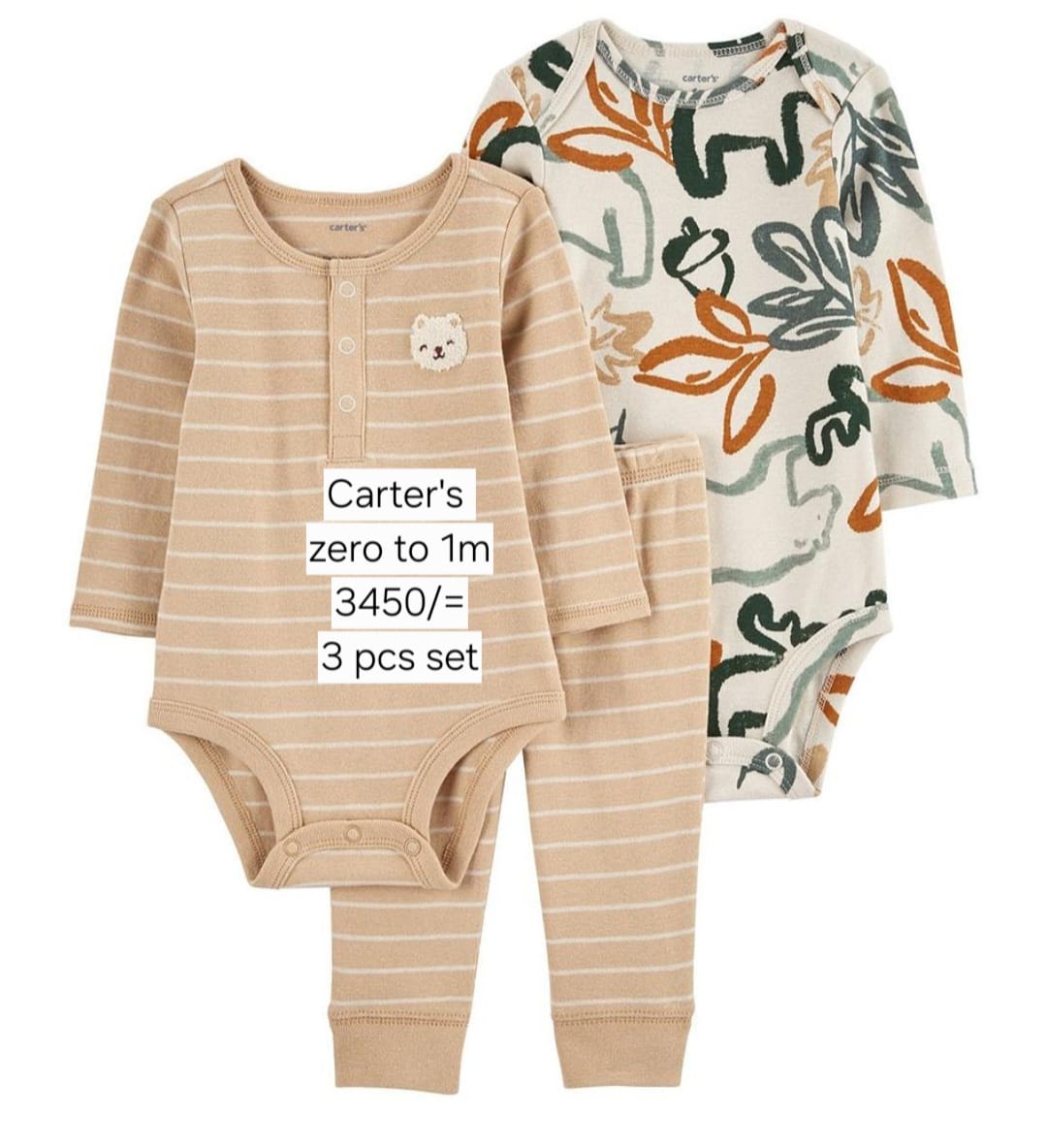 Carter's 0-1m 3pc set