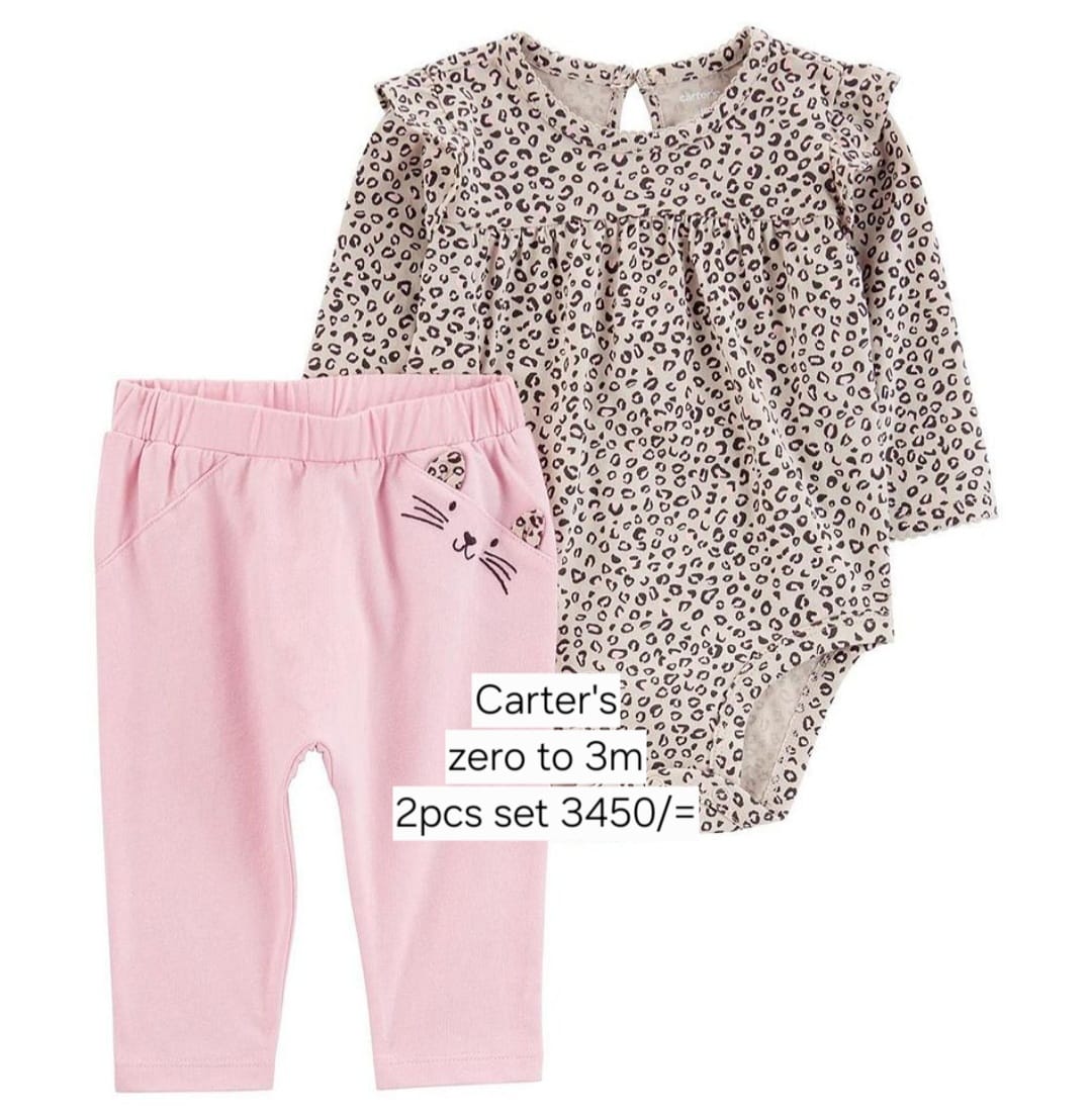 Carter's 0-3m 2pc set