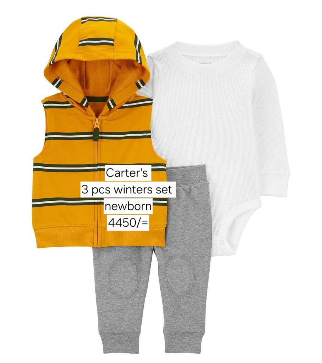 Carter's newborn 3pc set