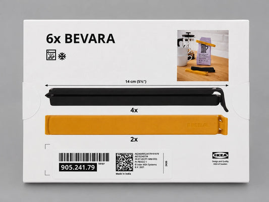IKEA BEVARA Sealing Clips – Reusable Airtight Bag Clips for Pantry & Freezer