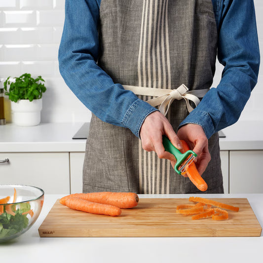 IKEA UPPFYLLD Peeler (Bright Green) – Stainless Steel Y-Peeler for Vegetables & Fruit